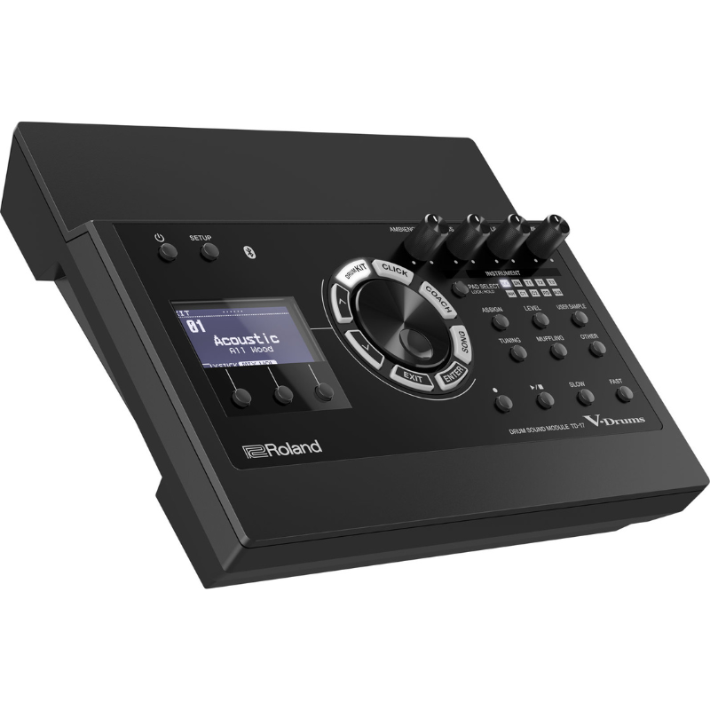 סט תופים אלקטרוניים Roland TD-17 מקצועיות בידיים שלך