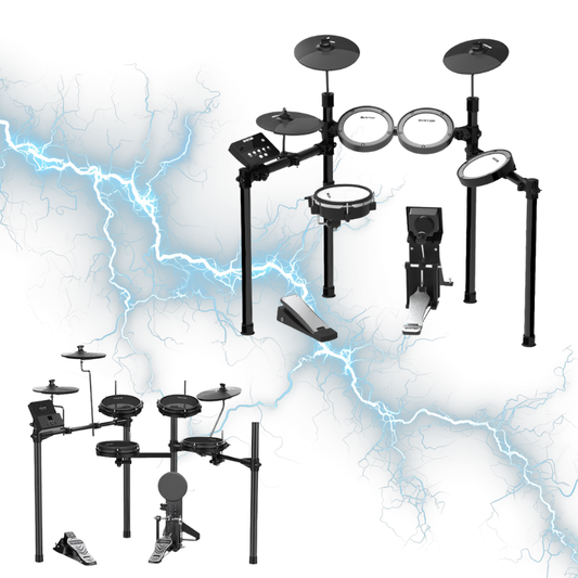 השוואת תופים אלקטרוניים: NUX DM-110 מול Avatar SD61-4S