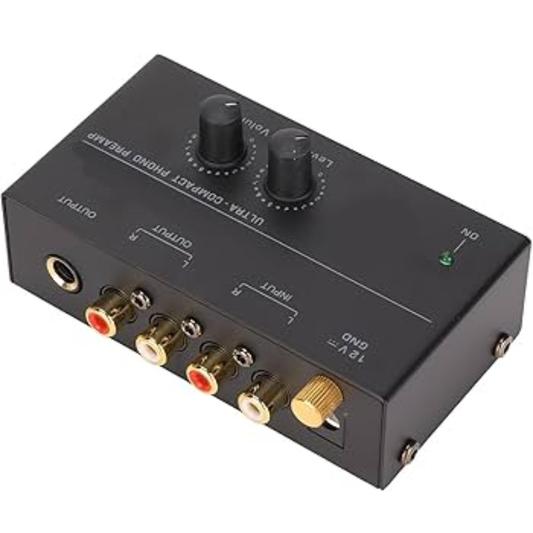 קדם מגבר קומפקטי לפטיפונים