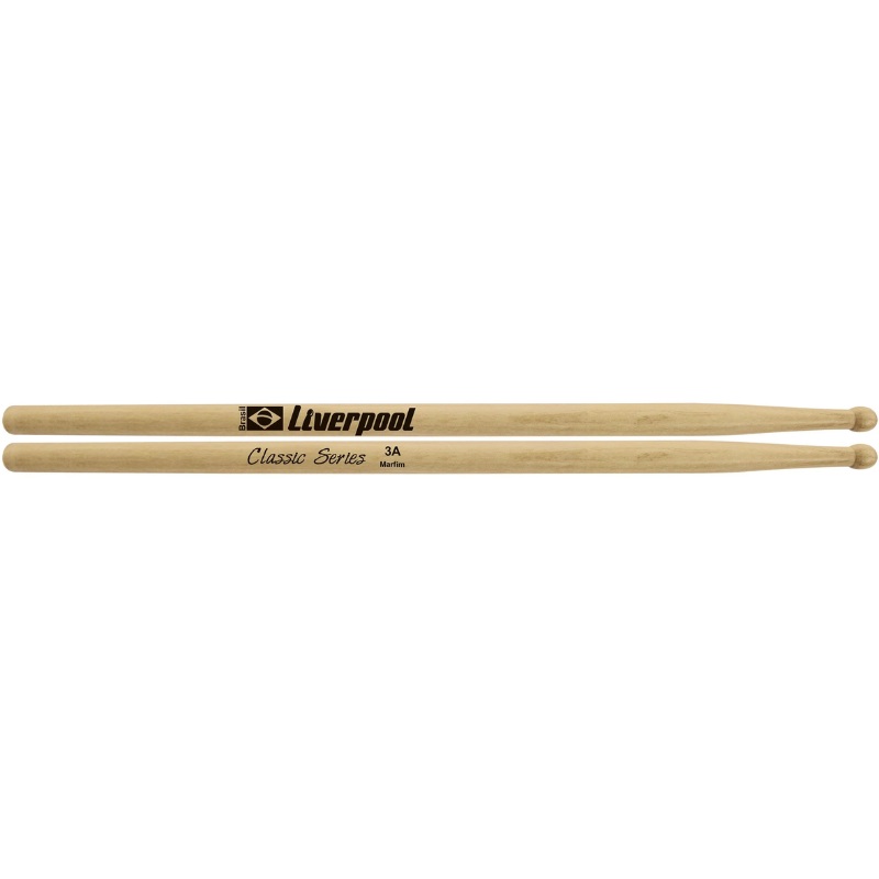 מקלות תופים Liverpool LL DZ3AM 3A – Marfim Classic Series