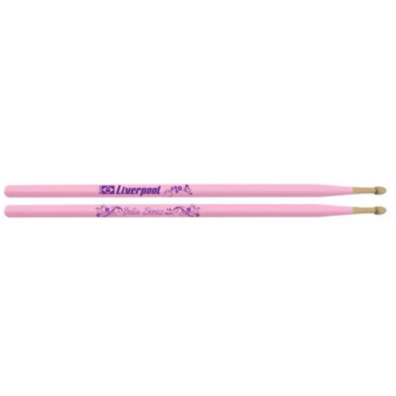 מקלות תופים Liverpool LB DZ5BM 5B – Bella Series ורוד