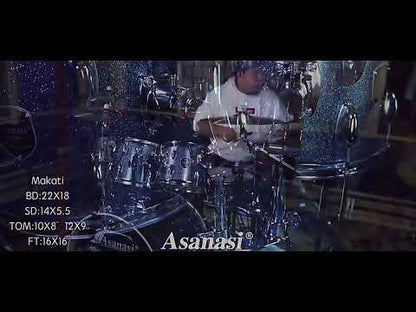 ASANASI Q900 – סט תופים מלא 5 חלקים עם מצילות וסטנדים