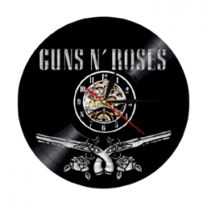 שעון תקליט Guns N Rose