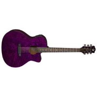 אקוסטית מוגברת Gypsy Quilt Ash Trans Purple Luna