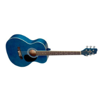 גיטרה אקוסטית כחולה STAGG