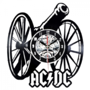 שעון תקליט AC/DC