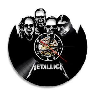 שעון תקליט Metallica מטאליקה