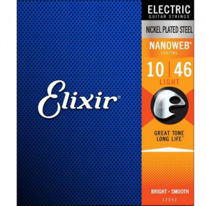 סט מיתרים לחשמלית ELIXIR NANOWEB 0.10